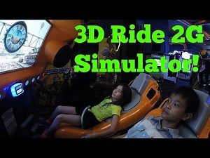 Typhoon Motion Theater Deluxe Arcade Game: Mad Wave 3D Ride Simulator With 2G Of Acceleration!