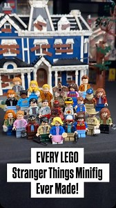 39K views · 1.3K reactions | I collected every LEGO Stranger Things minifig ever made, so let’s take a closer look at them all!  Thanks to The LEGO Group for sending the Creel House set early for me to make content with! #lego #strangerthings #strangerthings5 #legocollection #legocollector | Minisuperheroestoday | Facebook