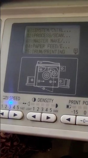 HOW TO CLEAR ERRORS IN RISO COPYPRINTER #riso #offsetprinting #copyprinter #clearprint #howto