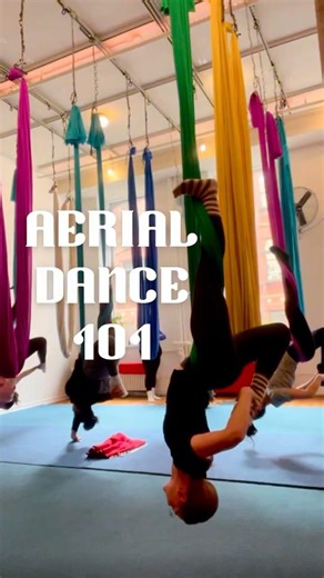 Aerial Dance Class in NYC | Beginner ✨✨ #aerial