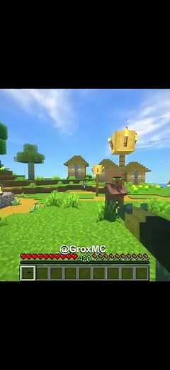 THICC villager in minecraft