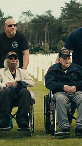 We had the honor of welcoming four WWII veterans from Massachusetts to the Normandy American Cemetery yesterday. Marvin Gilmore, with the 458th Battery “A” Anti-Aircraft Artillery Battalion, Christy Fier and Franklin Simon with the 26th "Yankee Division" and Bill Soule with the 734th Field Artillery. Thank you for your service! #DDay80 | American Battle Monuments Commission