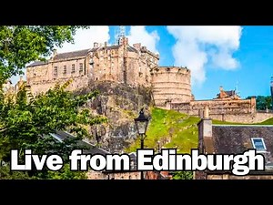 Live Edinburgh walk: The Royal mile walking tour | What's new | the sun is out