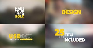 Clean Modern Text Animation Presets for Dynamic Titles