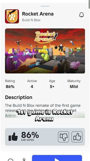 Most popular game in Roblox 2008 #roblox