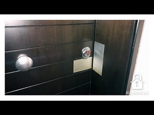 Αλλαγή κλειδαριάς σε πόρτα ασφαλείας Securemme