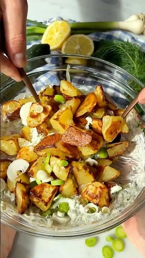 Roasted Potato Salad (No Mayo)