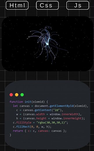 Create Cosmic Art with JavaScript Magic