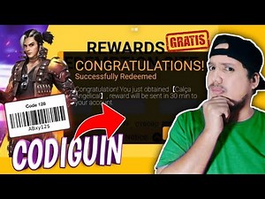 CODIGUIN COMO USAR ATIVAR E RESGATAR CÓDIGOS NO FREE FIRE