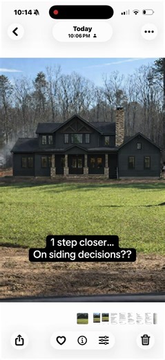 Siding decisions are evolving 👀 Started with all board & batten… now we’re leaning way more minimal as the elevations come together. Designers — would you keep editing or stop here? 🤍 #siding #designersoftiktok #builders #design #fyp