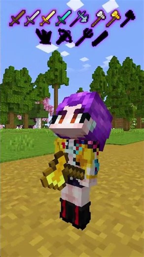 O BEBÊ RUMI GANHA UMA ARMA TODA VEZ QUE DIZ SIM NO MINECRAFT! ⚔️🎁