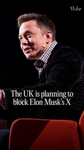 Volv on Instagram: "The UK is seriously considering banning X after Grok was used to generate sexualised AI images of women and children, including illegal abuse content. Prime Minister Keir Starmer told Ofcom to keep “all options on the table” under the Online Safety Act — a law that allows massive fines or even blocking the platform entirely. The move is fuelling fresh free-speech clashes with the US, as Elon Musk attacks the law while UK regulators gear up for a possible investigation."
