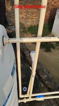 pani ka Tanki kaise fit Kiya jata hai#skgelectronic#taki fitting#plumbing #waterpump