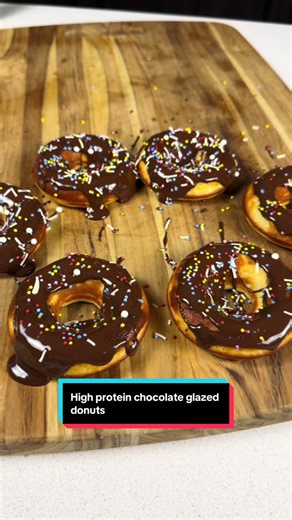 High Protein Chocolate Glazed Donuts Recipe
