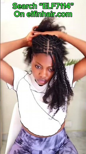 Realistic Crochet Braids Tutorial | Achieving Boho Locs with Curly Hair