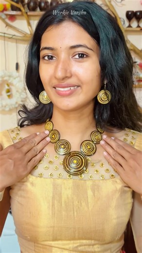 പഠിക്കാൻ വിടുമ്പോൾ പഠിക്കണം🫢😁 |Jewellery Making DIY Craft With Coconut Shell✨