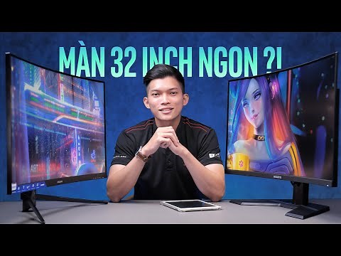 Màn hình lại bị phá giá - Gigabyte G32QC VS Philips 325M8C - Tấm nền VA siêu chất lượng