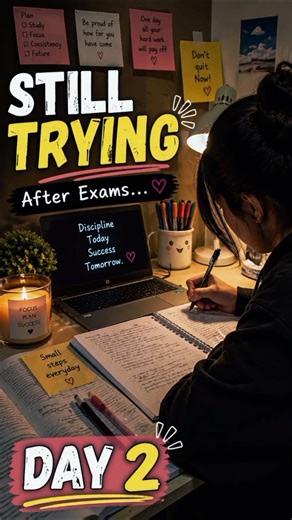 Day 2 of Computer Science Prep 💻 | Still Trying After Exams (StudyVlog)#motivation#bpsctre4#shorts