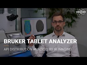 Bruker Tablet Analyzer for API Distribution Analysis | Infrared Laser Imaging | Pharmaceuticals