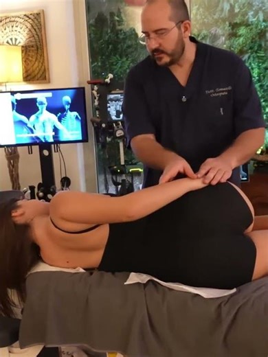Back Huge Cracks | ASMR Chiropractor #shorts