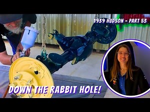 More Blasting and Painting. Boring, but then, Surprise visit by Pferd!