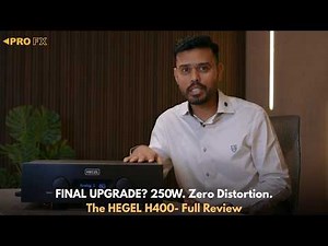 ₹7,00,000 Amplifier? Is the Hegel H400 the Last Amplifier You’ll Ever Buy?
