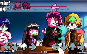 FNF优质模组 Unlabeled Anime Mod DemonSlayer Version'   Minus