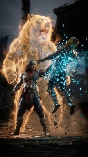 Nightwolf's Most Brutal Fatality Ever 💀🔥| Mortal Kombat 11 #shorts #Nightwolf #MK11 #Fatality #viral