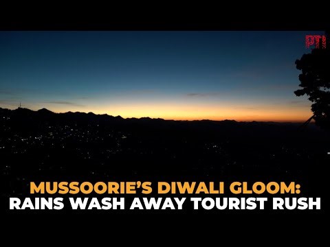 Mussoorie sees sharp drop in Diwali tourist rush after rains damage key roads
