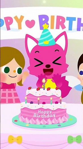 Come and Celebrate ‪@Pinkfong‬ 's Birthday with Us! ❤️ #birthday #pinkfong
