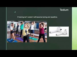 Principles of Training GCSE PE AQA