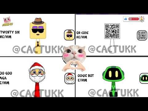 NEW! My own cartoon battle! Twenty Six vs QR Code vs Santa vs Boogie Bot 😄🔥 Who wins?