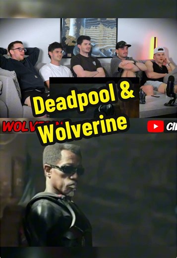 Blade reveal in Deadpool Wolverine reaction. Marvel Blade. Gambit reveal reaction. Gambit in Deadpool Wolverine. Channing Tatum in Deadpool Wolverine reaction. Deadpool & Wolverine movie reaction. Blade entrance scene. Friend reaction group. #deadpoolmovie #deadpool #wolverine #blade #gambit #moviereaction #movieclips #marvel #studiogek #cinemagek #marveltokFriends React to movies #creatorsearchinsights