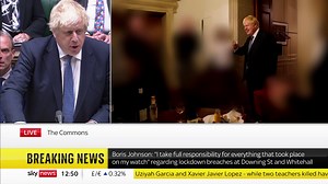 17K views · 357 reactions | 'I am humbled by the experience and have learned my lesson.' Boris Johnson says he takes "full responsibility" for 'the failings of No10 throughout this difficult period' and commends the work of civil servants during the pandemic https://trib.al/uFJD8HW  Sky 501 | Sky News | Facebook