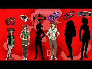 Albedo Female Version versions with different omnitrix (Ben 10) Fan made