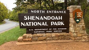 One of the prettiest areas on the Skyline Drive Shenandoah National Park Autumn Visit | Wandering Out Yonder