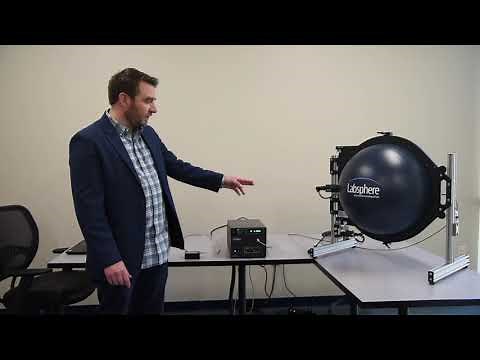 Light Measurement using an Integrating Sphere: Hardware Set and Measurement Geometry