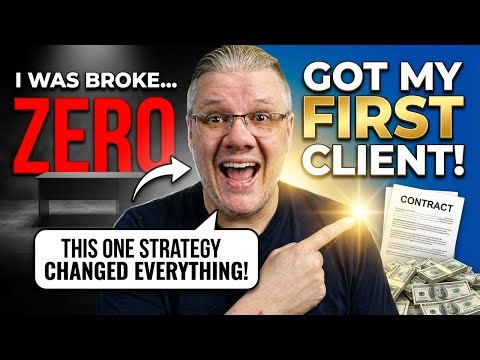 Starting From ZERO? Here's How I Got My First Client