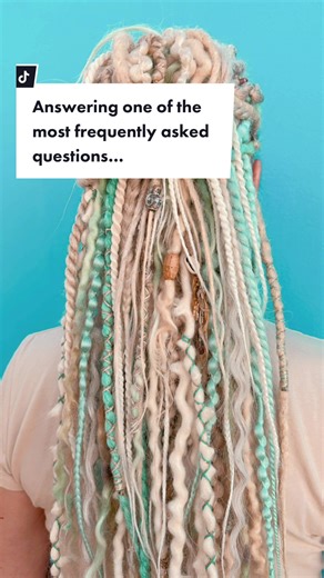 Can you wear Loc Extensions with very fine hair? The answer is YES!!! #hairloss #hair #mermaid #hairtok #faq