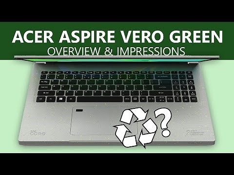 Acer Aspire Vero Green | Overview & Impressions