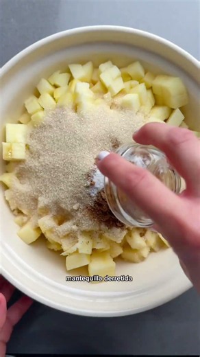 Crumble de manzana o crocante de manzana | Recetas de Lore Salinas | Cravings Journal