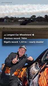 65K views · 453 reactions | An SA racing veteran has earned his spot in the history books after performing a wheel-spinning, record smashing stunt with his trusty self-built ute   Read more: https://bit.ly/4adcrRR | The Advertiser | Facebook