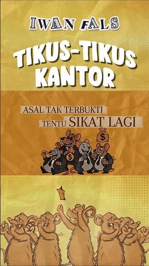 Iwan Fals - Tikus - Tikus Kantor (Lirik) #shorts