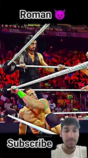 Roman Reigns help john cena brother cry 💀☠️ #wwe #shorts #romanreigns #johncena #viral #funny