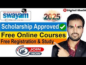 Swayam Portal 2025 | Free Certificate + Scholarship पाने का आसान तरीका #digitalshathi