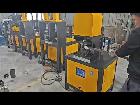 Square Tube V Notcher 90 Degree Notching Hydraulic V Notch Punching Machine