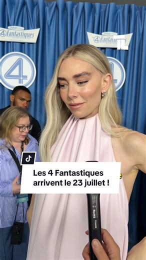 Les 4 Fantastiques arrivent le 23 juillet ! Vanessa Kirby, Joseph Quinn et Ebon Moss-Bachrach nous parlent de leurs personnages, des super-pouvoirs qu’ils aimeraient avoir dans la vraie vie, et résument le film en 3 mots ! #onregardequoi #les4fantastiques #pedropascal #thefantasticfour #vanessakirby #josephquinn