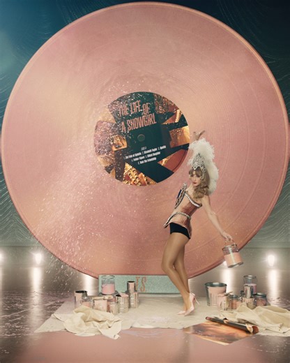 📣REMINDER📣 You can shop Taylor Swift's THE LIFE OF A SHOWGIRL: THE CROWD IS YOUR KING EDITION vinyl in-store exclusively at Target on 10/3🎯 ❤️‍🔥Limited Run. FIRST and ONLY pressing. ❤️‍🔥12 Tracks ❤️‍🔥Summertime Spritz Pink Shimmer Vinyl ❤️‍🔥Includes GIANT 24”x36” double-sided poster featuring photos of Taylor ❤️‍🔥Unique poem written by Taylor *Limit 4 per customer. Limited quantities available, while supplies last.* https://tgt.biz/loyL70 | Target