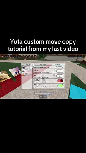 Yuta Copy System Tutorial in Jujutsu Kaisen