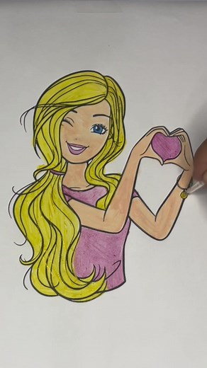 Desenhos da Barbie para Colorir e Pintar | Barbie Girl Filmes 2023
